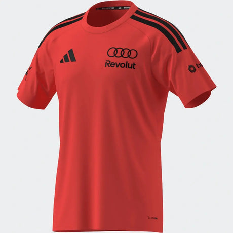 Pólò Audi, squadra, impostazione, adidas, rosso, 2026