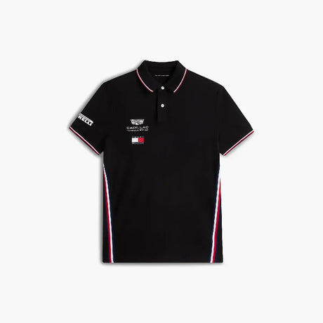 Polo Cadillac F1, squadra, Tommy Hilfiger, nera, 2026