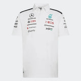 Polo Mercedes, squadra, ingegneri, adidas, bianco, 2026