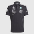 Polo Mercedes, squadra, ingegneri, adidas, nera, 2026