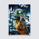 Poster McLaren WDC Campione, Lando Norris, 2025