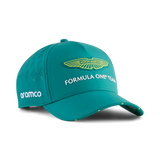 Cappellino Aston Martin, squadra, Lance Stroll, verde