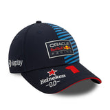 Cappellino Red Bull, NEW ERA, Max Verstappen, 9FORTY, Bambini, blu, 2024