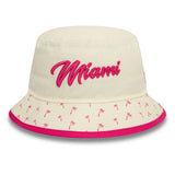 Cappello a secchiello Red Bull, NEW ERA, Miami, Adulto, bianco, 2024