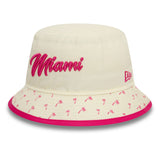 Cappello a secchiello Red Bull, NEW ERA, Miami, Adulto, bianco, 2024