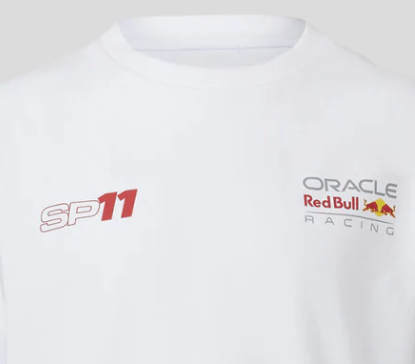 Red Bull Racing Maglietta, Sergio Pérez, OP4, Bambini, Bianco