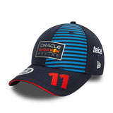 Cappellino Red Bull, NEW ERA, 9FORTY, Sergio Perez, bambini, blu, 2024