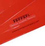 Borsa di plastica Ferrari, media, rossa, 2019