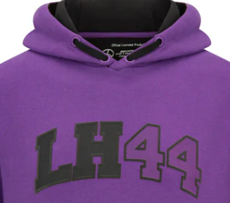 Mercedes Sweatshirt, Kapuzenpullover, Lewis Hamilton, lila
