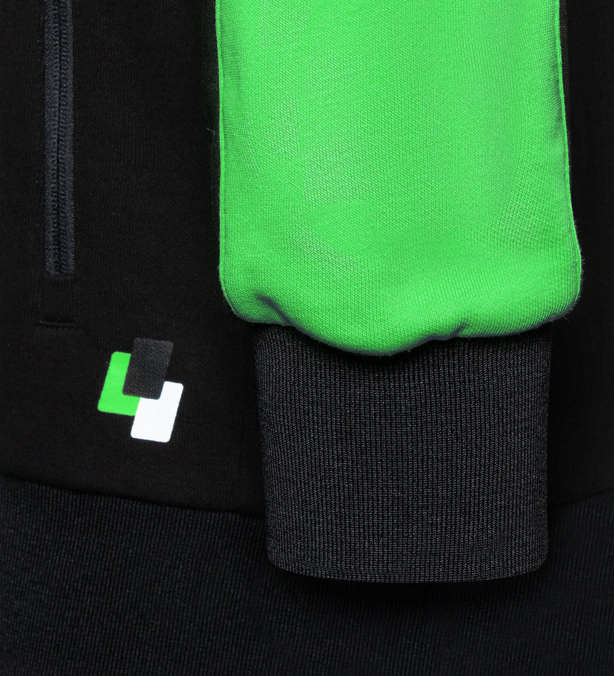 Sauber Kick Sweater, CODE ZERO, Team, Race, Schwarz, 2024