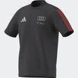 T-shirt Audi, DNA, piccolo logo, adidas, grigio