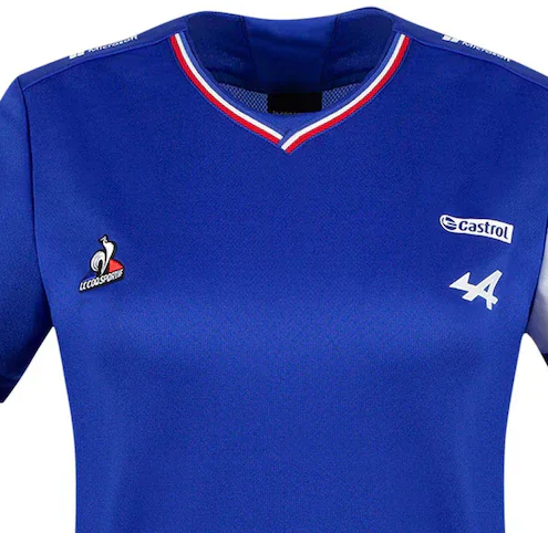 Maglietta da donna Alpine, Fernando Alonso 14 Squadra, Blu, 2021