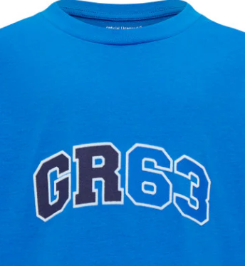 Mercedes T-Shirt, George Russell, Kinder, Blau
