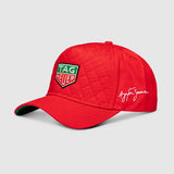 Tag Heuer X Ayrton Senna cappello, trapuntato, rosso
