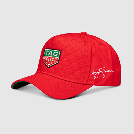 Tag Heuer X Ayrton Senna cappello, trapuntato, rosso