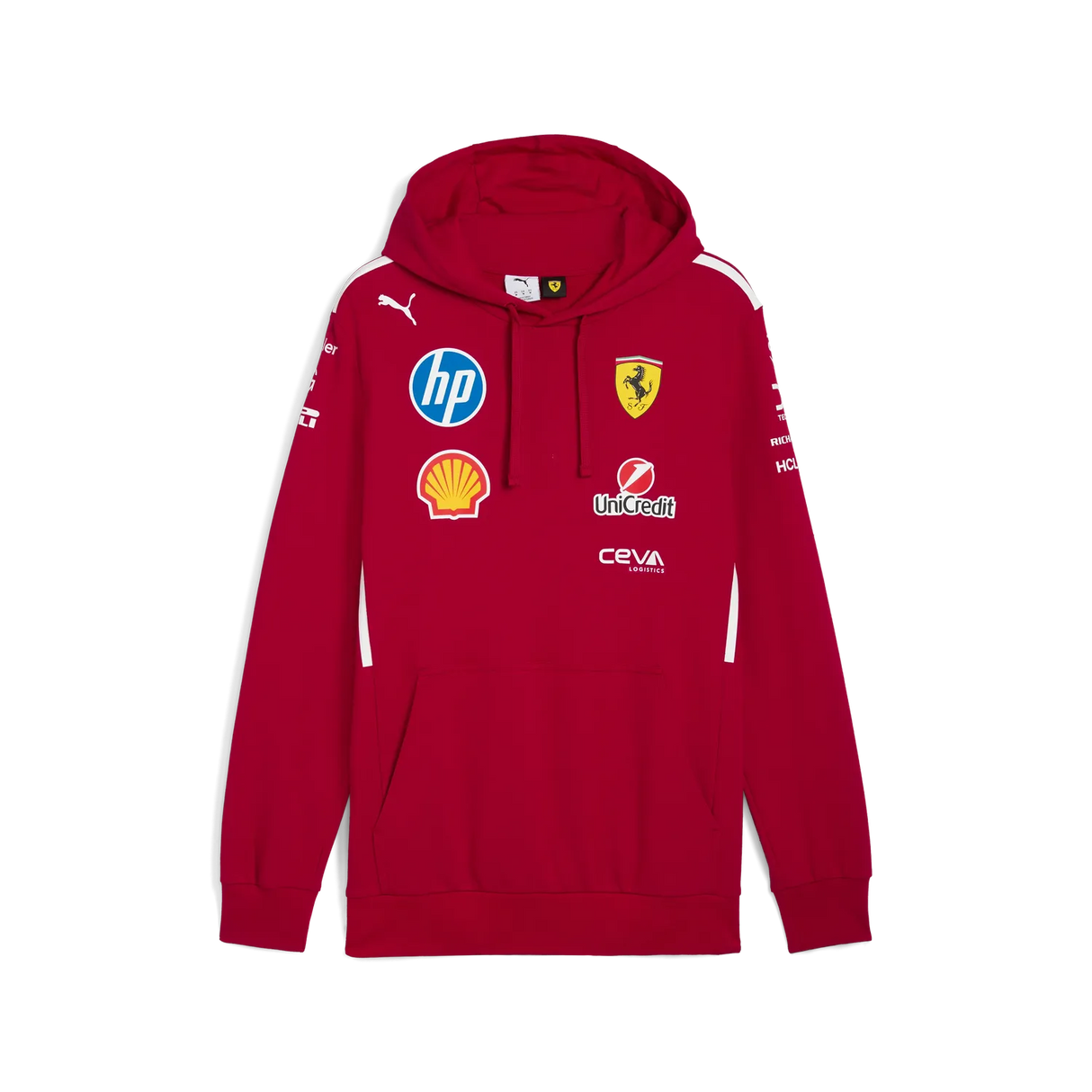 Scuderia Ferrari Team Felpa con Cappuccio 🔥