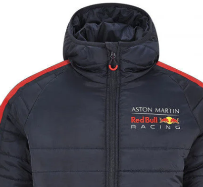 Giacca Red Bull, imbottita, blu, 2020