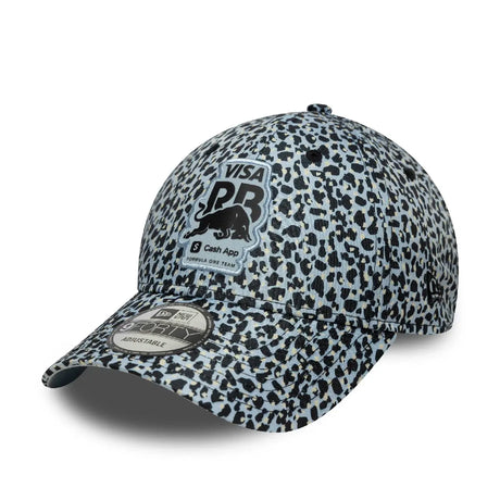 Visa RB cappello, leopardo, 9FORTY, New Era, blu