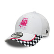 Visa RB cappello, scacchiera, 9FORTY, New Era, bianco