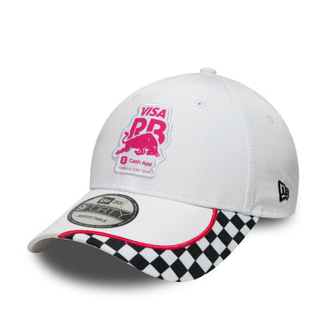 Visa RB cappello, scacchiera, 9FORTY, New Era, bianco