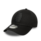 Visa RB cappello, stagionale, 9FORTY, New Era, nero